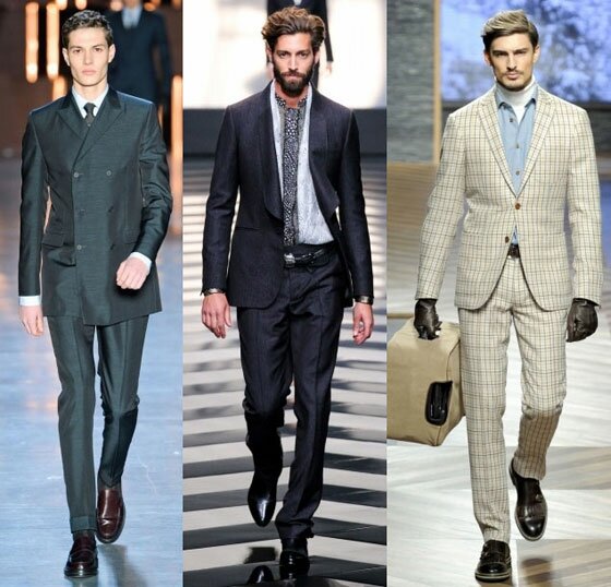 Как выбрать модный костюм мужчине