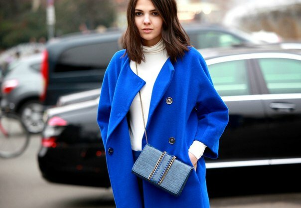 темно синий цвет в одежде